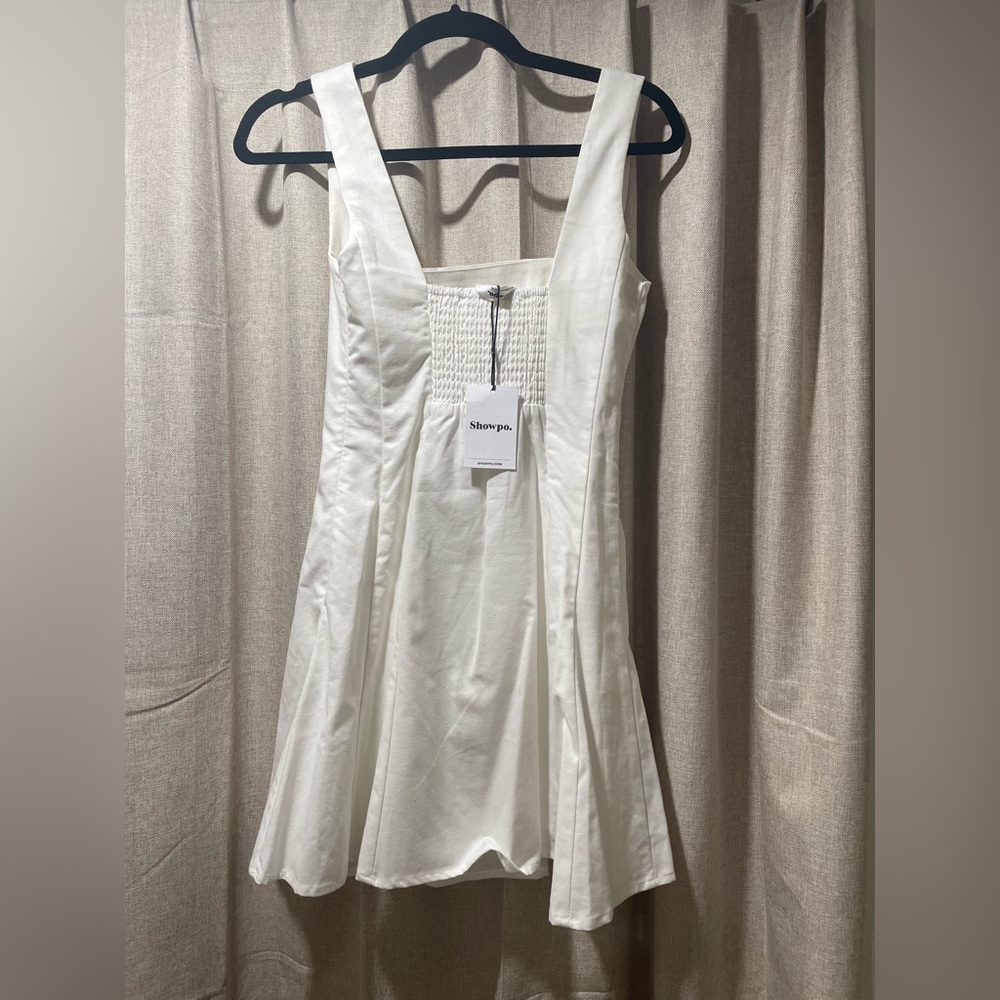 Showpo White Mini Dress - Picture 4 of 4